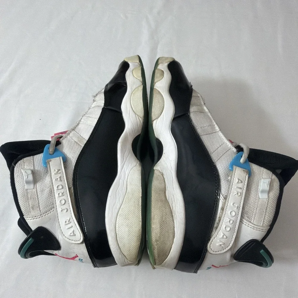 Nike Air Jordan 6 Rings GS PS South Beach 2019 Size 6Y CK0025-100 Kids Shoes Fit